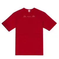 在飛比找Yahoo!奇摩拍賣優惠-KAPPA義大利舒適 男款圓領純棉T恤 酒紅 371G1VW