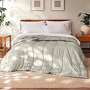 Modern Threads Tencel Lyocell Luxury Ultra Soft Down Alternative Comforter, Taupe, Queen