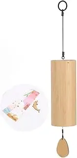 Fay Bless Windbell Bamboo Chord Wind Chimes Windchime Chime Craft Outdoor Garden Patio 8 Rods Notes Zen Meditation C G Dm Am Chord (Wind C)