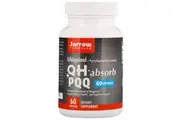 Jarrow Formulas Ubiquinol QH-Absorb + PQQ Mitochondrial Heart & Cognitive Health 60 Softgels