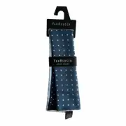 Van Heusen Silk Blue Polka Dot Pocket Square