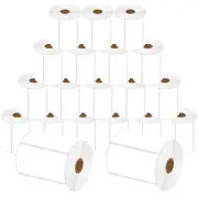 20ROLLS Direct Thermal 750 Address Labels/Roll 4"X2" For Zebra LP-2844 GC420T