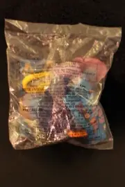 Mcdonalds Happy Meal Toy Furby Owl Clip #4 Keychain Plush 2000 New Sealed