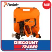Paslode IM50S Impulse Cordless Lithium-Ion CoilMaster Nail Gun Kit B40001