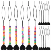 18 Pcs Needle Pull Through Tool Kids Tail Beading Tools Women's Baby
