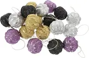 Ciieeo Pumpkin Halloween Decorations Pendant 20pcs Handmade Table Centerpiece for Party and Festival