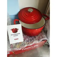 在飛比找蝦皮購物優惠-韓國 NEOFLAM 厚釜琺瑯鑄鐵湯鍋 24cm 全新未使用