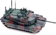 1:72 Alloy US M1A2 TUSK II Abrams Main Battle Tank Model Armored Vehicle Science Exhibition Model