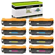 8PK CF380A Colorset Toner Fit for HP Color LaserJet Pro MFP M476dn M476dw M476nw