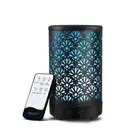 Aroma Diffuser Aromatherapy Black 100ml Essential Oil Humidifier Home Deco 81-LW
