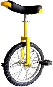 20" Wheel Freestyle Unicycle for Unisex Adults/Big Kids/Mom/Dad, Heavy Duty Steel Frame and Alloy Rim, Best Birthday Gift, 4 Colors Optional (Color : Blue) Durable TDF