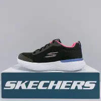 在飛比找Yahoo!奇摩拍賣優惠-SKECHERS GO RUN 400 V2 中童 黑粉色 