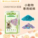 柑仔牧場探險🍊｜凱優 CAREFRESH 小動物專用紙棉 10L 14L 白色/原色/綠色/繽紛 凱優紙棉 墊材