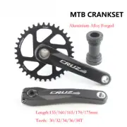 MTB Mountain Kid's Bicycle Crankset 155/160/165/170/175mm Crank with Chainring