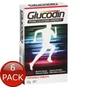 6 x Glucodin Tab 50G 33Tab