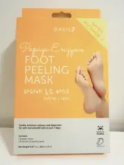 Oasis7 Papaya Enzyme Foot Peeling Mask with Vitamin C - Tiktok Viral Foot Mask