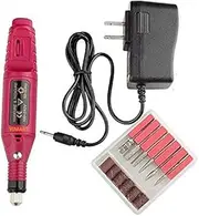 Yimart Electric Nail Drill - Portable Professional Nail File for Acrylic & Gel Nails - Manicure/Pedicure - Polisher with 6pcs Nail Drill Bits Art Tools Kit