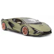 Bburago 1:18 Scale Lamborghini Sian FKP 37 2019 Green