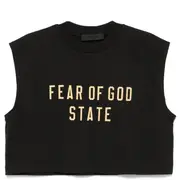 [Fear of God ESSENTIALS] Tri-Blend Cropped Muscle Tee Women