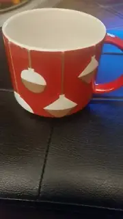 STARBUCKS Christmas Ceramic Coffee Mug