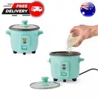 1.5 Cup Electric Mini Rice Cooker Non-stick incl Measuring cup spoon - Green