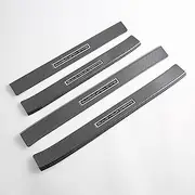 BYD Shark 6 Interior Exterior Threshold Protectors - Heavy Duty Scratch Guards, Custom Fit, Carbon Fiber Design