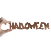 Bulk Buy of 25 'Halloween' Rusty Tin 9" Word Cutouts