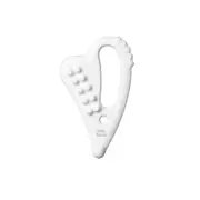 Milk Touch - Slim Face Ceramic Gua Sha - 1pc - White