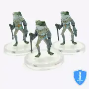 Bullywug Royal x3 - Wild Beyond the Witchlight #28 D&D Icons of Realms Miniature