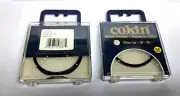 2x Cokin Ø55mm Close-Up +1D , Ø55mm Close-Up +2D New Filters Screw-In --M1