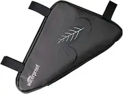 GANAZONO Cycling Bag Practical Triangle Frame Pouch for Bikes Durable Saddle Bag for Road and Mountain Bicycles Storage for Tools and Essentials Black