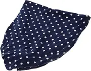 Breathable Lace Maternity Cap for Pregnant Women Lightweight Summer Headwear with Charming Dot Pattern Black