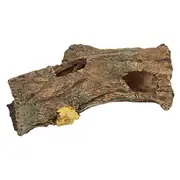 Aqua One Log With Holes Aquatic Ornament Medium 17x6cm