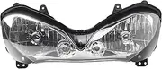 Motorcycle Headlight Headlamp Head Light Lamp Housing Assembly Compatible With KAWASAKI ZX10R ZX-10R 2004 2005