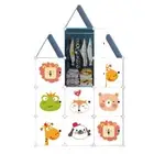 NNEAGS 10 Cubes DIY Animal Design Portable Wardrobe Divide-Grid Modular Storage