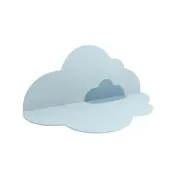 Quut Head in the Clouds 175cm Playmat Floor Mat Large for Kids/Baby Dusty Blue