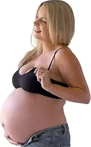 [Mamaway] Seamless Nursing Maternity Bra | No Moving Pads, Wirefree Supportive Clip Down Bras for Pregnancy/Breastfeeding Women