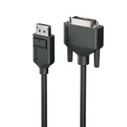Alogic 1M Displayport Cable To Dvi Male To Male Elements Series - Black