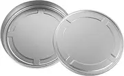 BESTOYARD Metal CD DVD Storage Case Compact Round Design Multi Disc Organizer for Efficient Organization Convenient Portability Space Saving for Home and Travel Holds DVDs and Vcds