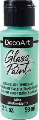 DecoArt Glass Paint 2oz-Mint DGP2OZ-07