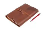JOURNAL REFILLABLE A5 BROWN