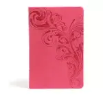 HOLY BIBLE: CHRISTIAN STANDARD BIBLE, PERSONAL SIZE REFERENCE BIBLE, PINK LEATHERTOUCH