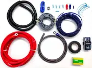 Complete CedarsLink 4 AWG High Quality Amplifier Installation Wire Cables Kit