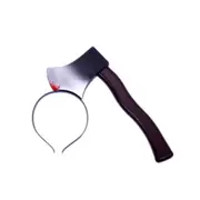 4 Pcs Halloween Headband Ghost Festival Kitchen Knife Shape Simulation Trick Headhoops Axe Shape
