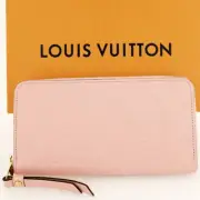 Louis Vuitton Zippy Wallet Long With Coin Purse Monogram Empreinte Rose Poudre P