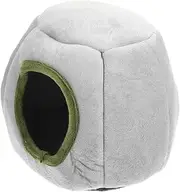 TOYANDONA Plush Guinea Pig Nest Cozy Hideout Delicate Hut Comfortable House Multi-Function Bed Soft Cavy Accessory
