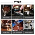 J 51mm Bottomless Portafilter Coffee Bottomless Compatible With DeLonghi Esp 1