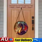 Suncatcher Window Wall Hanging Ornament Round with Chain and Hook Acrylic Dragon