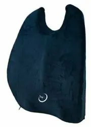 TopFit Back Cushion Lumbar Support Pillow Memory Foam With Fastening Strap