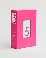 CMYK Fives (Magenta) - A Modern Twist on Classic Games Like Hearts and Spades